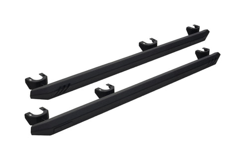 Rampage 2020+ Jeep Gladiator (JT) Rock Rail Nerf Bar - Black - 26410035