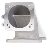 Edelbrock High Flow Intake Elbow 95mm Throttle Body to Square-Bore Flange As-Cast Finish - 3849