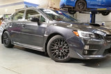 Rally Armor 15-21 Subaru WRX/STI (Sedan ONLY) Black UR Mud Flap w/ Grey Logo - MF32-UR-BLK/GRY