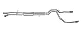 Gibson 10-19 Toyota Tundra SR5 4.6L 2.5in Cat-Back Dual Split Exhaust - Aluminized - 7402