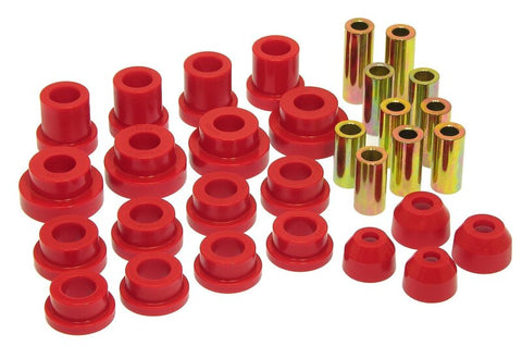 Prothane 00-09 Honda S2000 Rear Control Arm Bushings - Red - 8-320