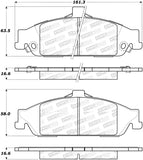 StopTech Street Select Brake Pads - 305.07270