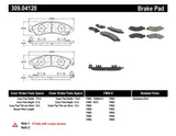 StopTech Performance Brake Pads - 309.04120