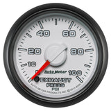 Autometer Factory Match Exhaust Pressure Gauge 2-1/16in 0-100 PSI FSE Dodge - 8595