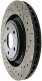 StopTech Slotted & Drilled Sport Brake Rotor - 127.63072L