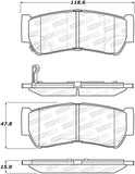 StopTech Street Brake Pads - Front - 308.12970