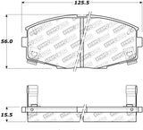 StopTech Street Touring 87-92 MK3 Supra Front Brake Pads - 308.04350