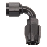 Russell Performance -16 AN Black 90 Degree Full Flow Hose End - 610205