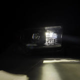 AlphaRex 07-13 Toyota Tundra / 08-17 Sequoia LUXX-Series LED Proj HL Blk w/Actv Lgt Seq. Sig + DRL - 880823