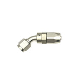 DeatschWerks 6AN Female Swivel 45-Degree Hose End CPE - 6-02-0802