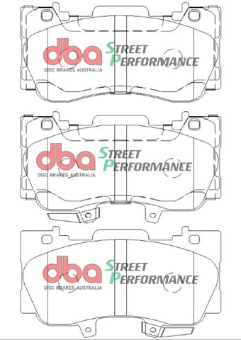 DBA 08/14-06/18 Ford Mustang 2.3 Ecoboost SP500 Brake Pads - DB9011SP