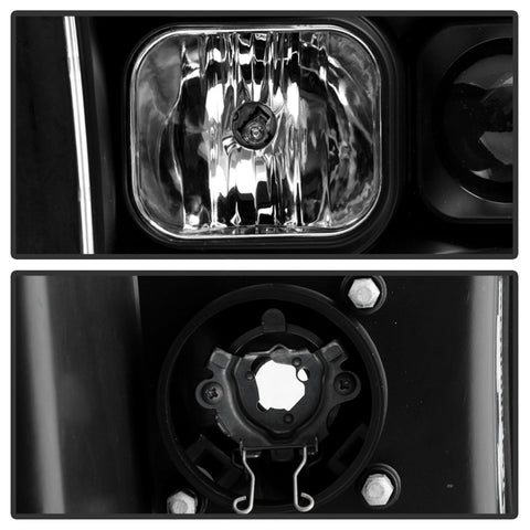 Spyder Dodge Ram 1500 02-05/Ram 2500/3500 03-05 High-Power LED Headlights - Black PRO-YD-DR02V2PL-BK - 5088079