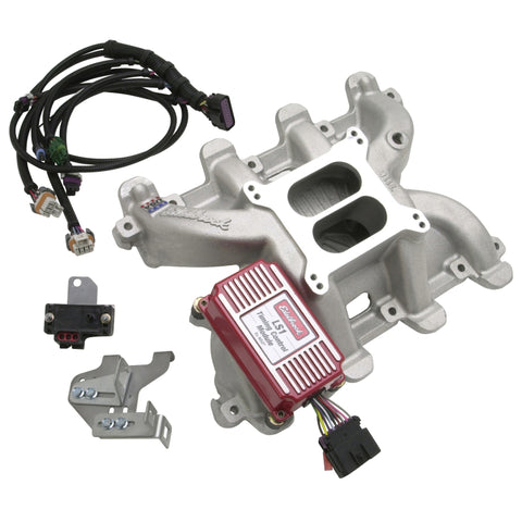 Edelbrock SBC LS1 Carbureted Manifold - 7118