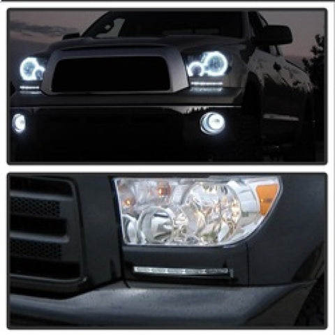 Spyder Toyota Tundra 07-13 Daytime LED Running Lights (XSP-X Model Look)wo/swtch Blk FL-DRL-TTU07-BK - 5077714