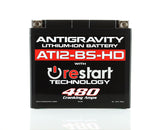 Antigravity YT12-BS High Power Lithium Battery w/Re-Start - AG-AT12BS-HD-RS