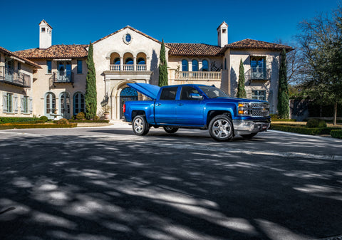 UnderCover 2019 Chevy Silverado 1500 6.5ft Elite LX Bed Cover - Deep Ocean Blue - UC1188L-G1K