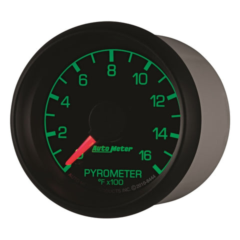 Autometer Factory Match Ford 52.4mm Full Sweep Electronic 0-1600 Deg F EGT/Pyrometer Gauge - 8444