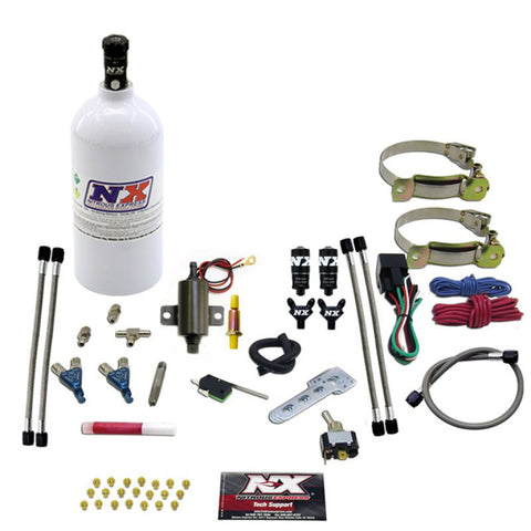 Nitrous Express 2 Cyl Piranha Nitrous Kit w/2.5lb Bottle - 60002EFIP