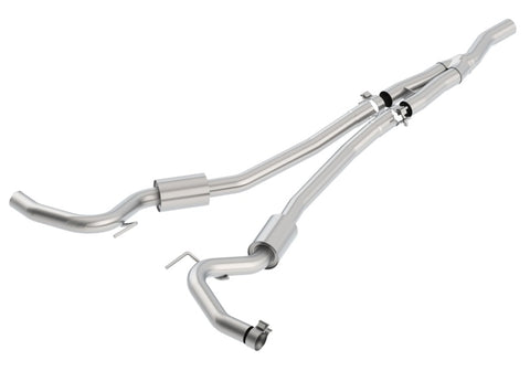 Ford Racing 2018 Mustang 2.3L Ecoboost Cat-Back Sport Exhaust System w/Black Chrome Tips - M-5200-M4SBA