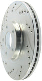 StopTech Select Sport Nissan Slotted and Drilled Right Front Rotor - 227.42080R