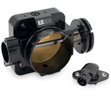 BLOX Racing Honda B/D/H/F Series Engines 76mm Black Billet Throttle Body V2 - BXIM-00205-BK-V2