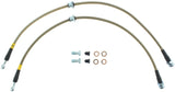 StopTech Front Stainless Steel Brake Line Kit Audi MkII TT 2.0L - 950.33023