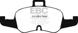 EBC 16-17 Audi TT Yellowstuff Front Brake Pads - DP42256R