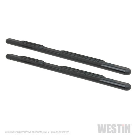 Westin Premier 4 Oval Nerf Step Bars 75 in - Black - 22-5025