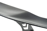 NRG Carbon Fiber Spoiler - Universal (69in.) w/ Diamond Weave/NRG Logo Stand Cut Out/Lrg Side Plate - CARB-A692NRG