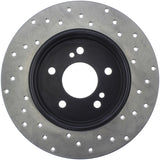 StopTech Drilled Sport Brake Rotor - 128.35012R