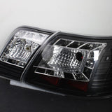 Spyder Toyota Camry (does not fit the Hybrid)07-09 LED Tail Lights Black ALT-YD-TCAM07-LED-BK - 5042590