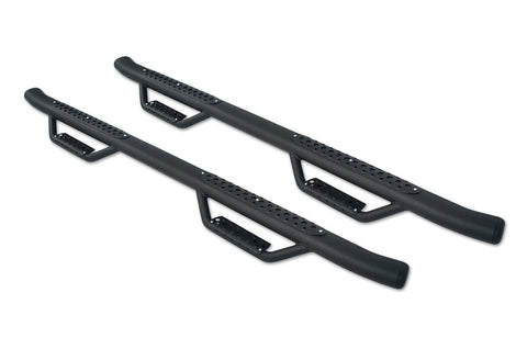 Go Rhino 17-20 Ford F-250/F-350 Super Duty Dominator D4 SideSteps - Cab Length - Tex Blk - D44177T