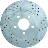 StopTech Select Sport Drilled & Slotted Rotor - Front Right - 227.61072L