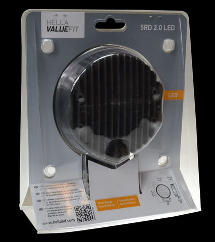 Hella ValueFit Work Light 5RD 2.0 LED MV CR LT - 357105002