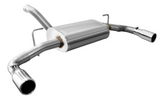 Corsa 18+ Jeep Wrangler JL 2.5in Dual Rear Exit Polished Tips Sport Axle-Back Exhaust - 21014