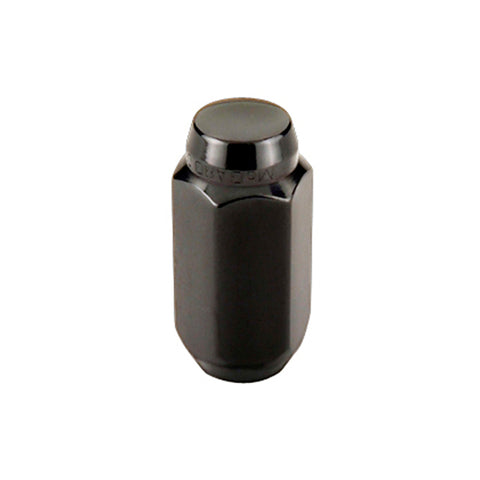 McGard Hex Lug Nut (Cone Seat) M14X1.5 / 13/16 Hex / 1.945in. Length (4-Pack) - Black - 64022