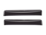 WeatherTech 2013+ Subaru Forester Rear Side Window Deflectors - Dark Smoke - 81735