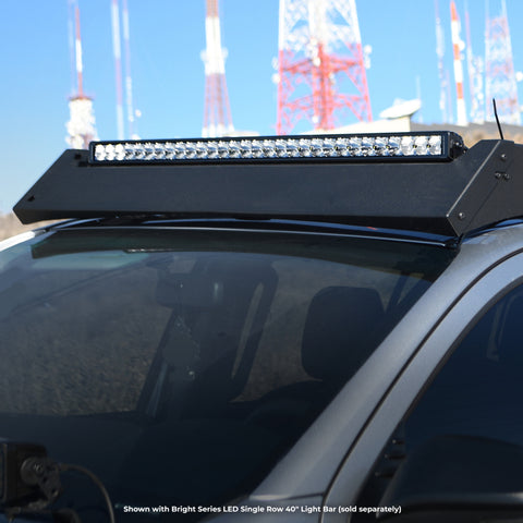 Go Rhino 16-23 Toyota Tacoma DC Ceros Low Profile Roof Rack - Tex. Blk - 5933000T