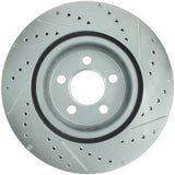 StopTech Select Sport 10-14 Dodge Challenger Drilled and Slotted Front Right Brake Rotor - 227.63061R