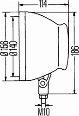 Hella Worklight 1Ga - H15710001