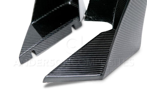 Anderson Composites 14+ Chevrolet Corvette C7 Z06 Front Bumper Canards - AC-FL14CHC7-Z6XC