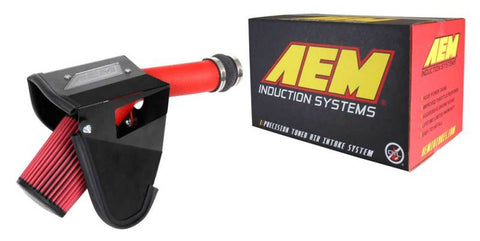 AEM Induction 2019 Subaru WRX STI 2.5L Cold Air Intake - Wrinkle Red - 21-863WR