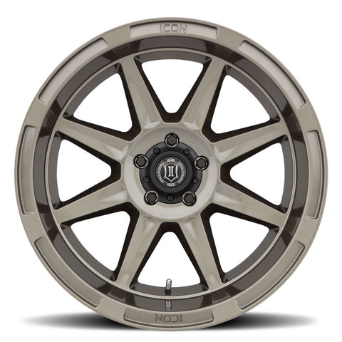 ICON Bandit 20x10 6x5.5 -24mm Offset 4.5in BS Gloss Bronze Wheel - 6020108345BG