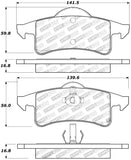 StopTech Sport Brake Pads w/Shims and Hardware - 309.07910