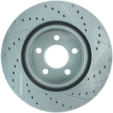 StopTech Select Sport 06-17 Dodge Charrger/14-17 Chrysler 300 Slotted & Drilled Front Right Rotor - 227.63059R