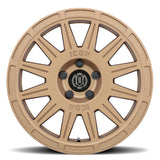 ICON Ricochet 17x8 5x100 38mm Offset 6in BS Satin Gold Wheel - 7017805060SG