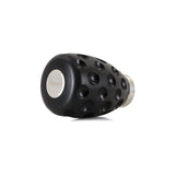 Mishimoto Steel Core Dimple Shift Knob Black Delrin - MMSK-DMPL-BK