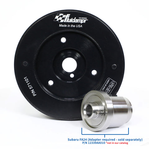 Fluidampr Subaru BRZ/Scion FR-S/Toyota 86 FA20/4U-GSE 2014+ Steel Internally Balanced Damper - 571101