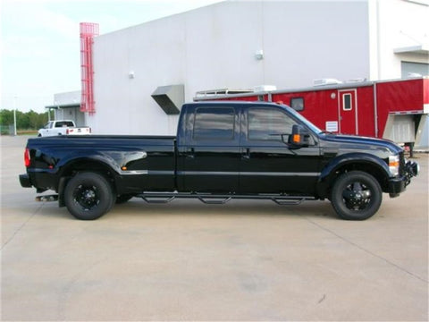 N-Fab Nerf Step 99-16 Ford F-250/350 Super Duty Crew Cab 8ft Bed - Gloss Black - Bed Access - 3in - F99115CC-6