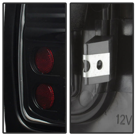 Xtune Dodge Ram 1500 94-01 / Ram 2500/3500 94-02 LED Tail Lights Black ALT-ON-DRAM94-LED-BK - 5012777